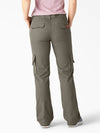 Dickies FP777RGE Relaxed Fit Cargo Pants in Leaf Green Back View