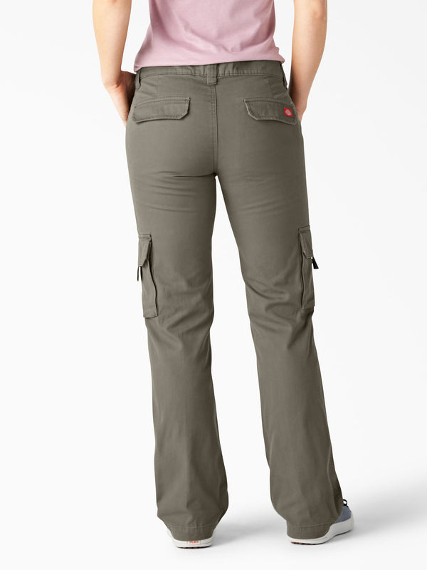 Trousers | Womens COS PLEATED LINEN PANTS KHAKI GREEN ~ Theatre Collective