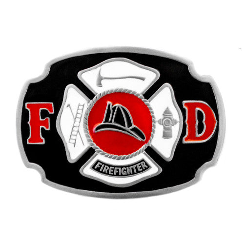 Western Express G-1670 Firefighter Buckle Full View