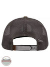 Hooey 2114T-GYCH Spur Cap in Grey / Charcoal Back View