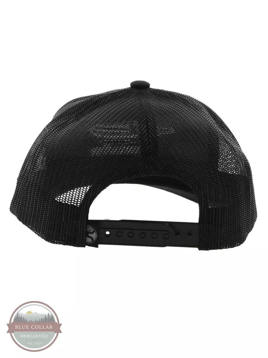Hooey 2251T Resistol Cap with Feather Logo Black Back View