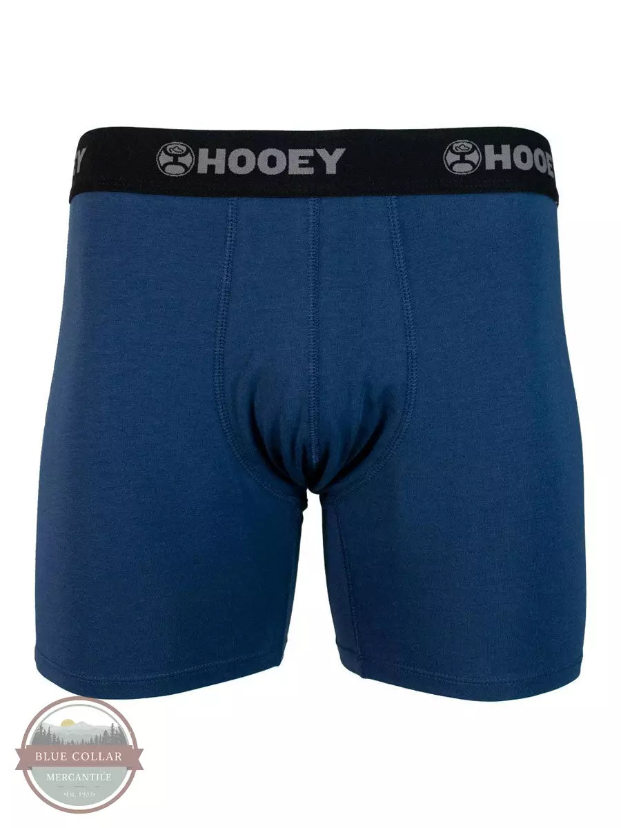 Hooey HU0 2-Pack Bamboo Boxer Briefs Navy Front View