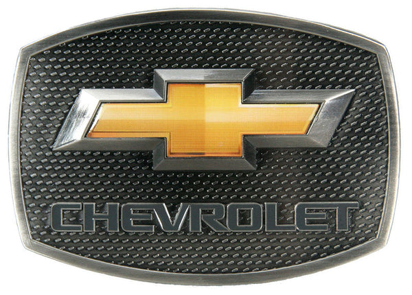 Western Express JD-117 Chevrolet gold Emblem Belt Buckle