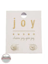 Joy Susan 342-59ES Sunflower with Pearl Earrings in Silver Front View