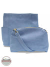 Joy Susan L8089 Kayleigh Side Pocket Bucket Bag with Crossbody Bag Sky Blue Full View
