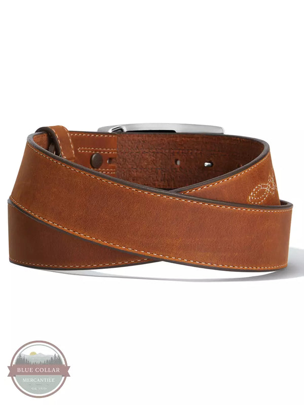 Justin C14059 Craftsman Leather Belt in Brown Back View