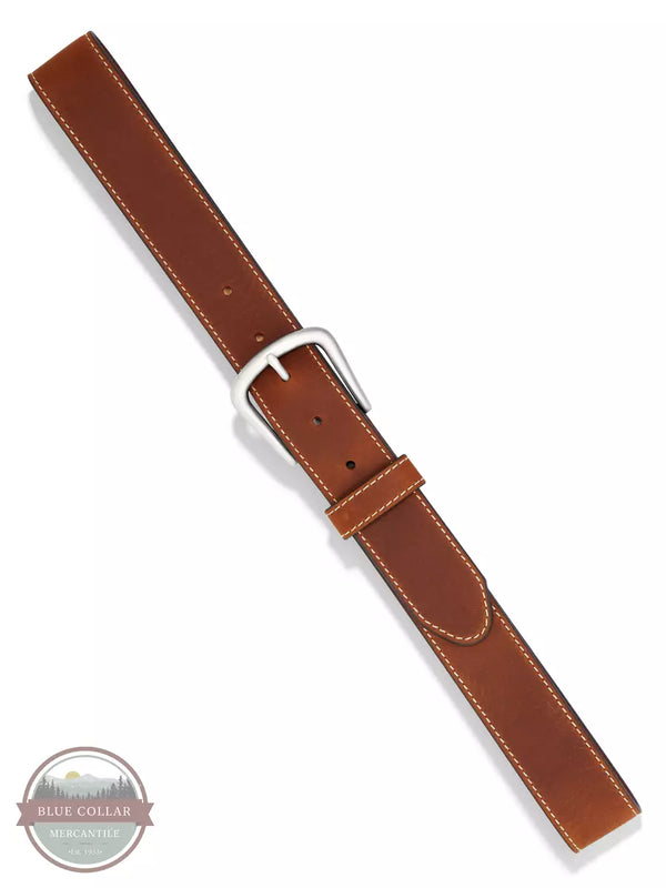 Justin C14059 Craftsman Leather Belt in Brown Front View 2