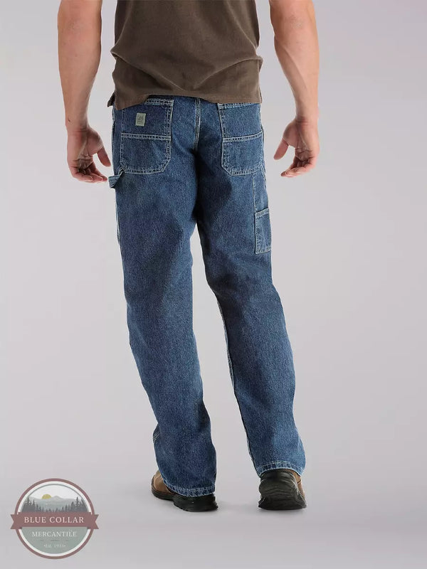 Big & Tall Straight Leg Loose Fit Carpenter Jeans in Original Stone by Lee  2107910
