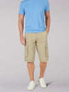 Lee 2314314 Extreme Motion Cameron Relaxed Cargo Shorts in Oscar Khaki Front View