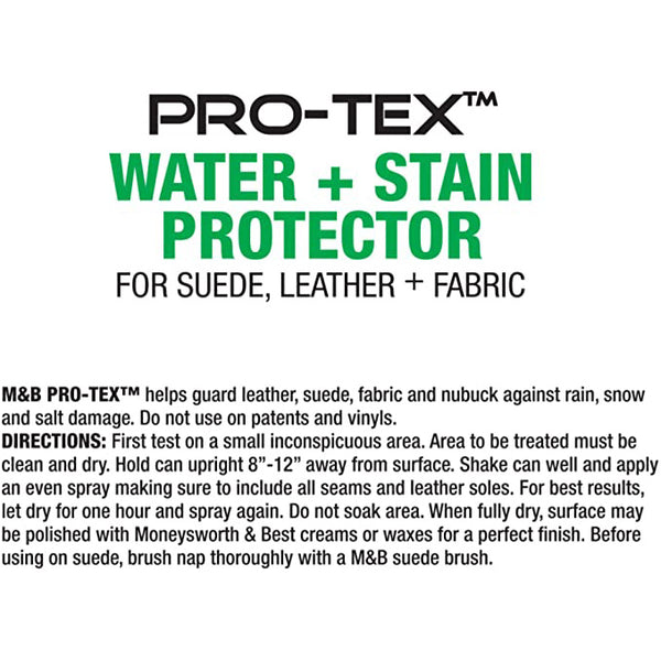 Pro-Tex Water & Stain Protector 5.5 oz Aerosol by M & B 85101