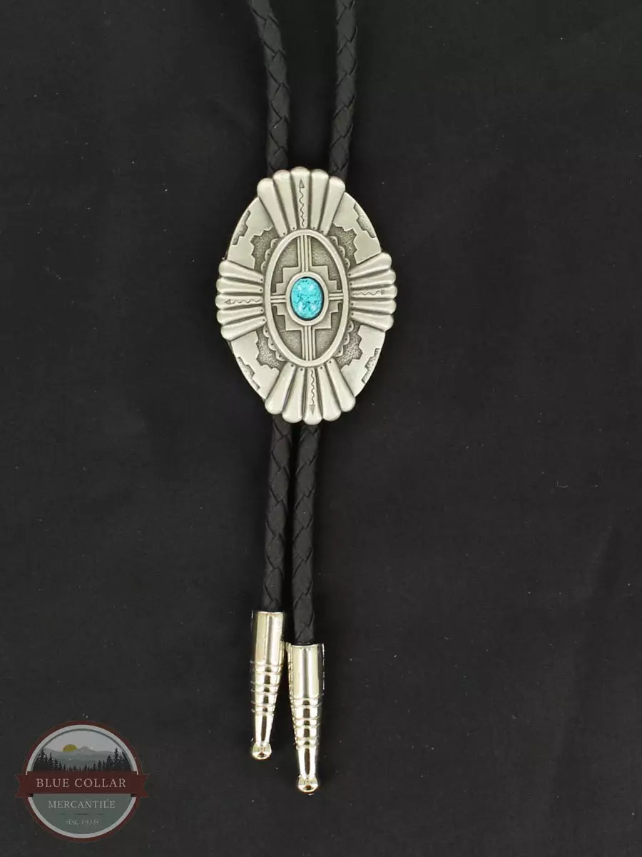 M & F 22114 Double S Southwestern Bolo Front View 2