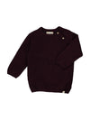 Me & Henry HB993B Roan Sweater in Burgundy Front View