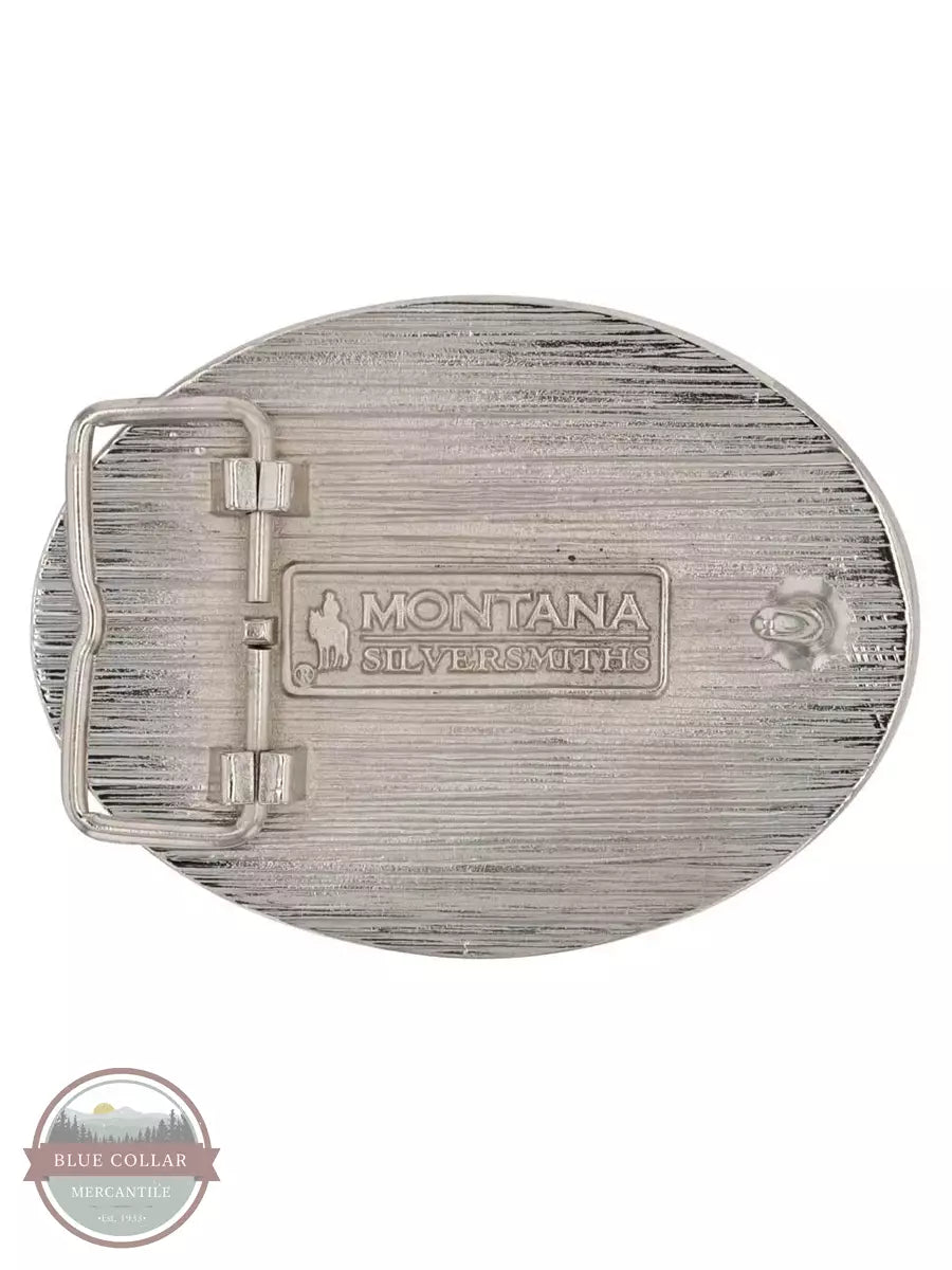 Montana Silversmiths A927 Southwest Attitude Buckle Back View