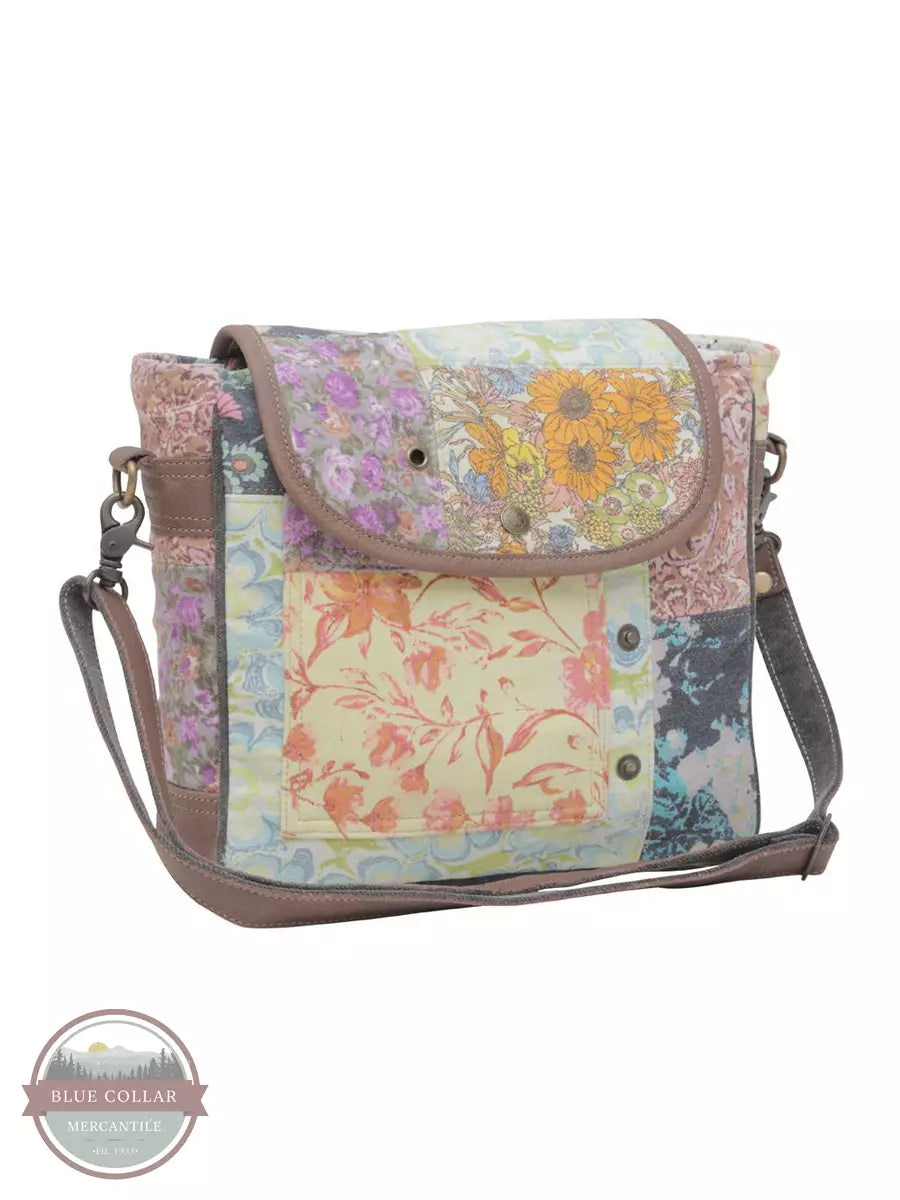 Myra Bag S-6392 Le Fleur Fiori Shoulder Bag Front View