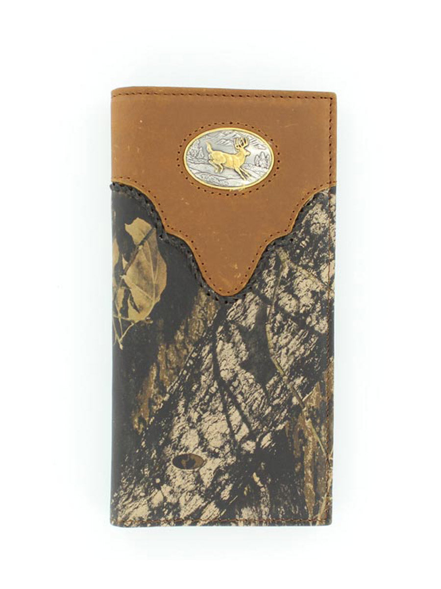 Nocona N54208222 Pro Series Wallet with Deer Concho in Mossy Oak