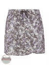 North River NRL3038-LAVENDER Print Stretch Woven Skort with Cellphone Pocket in a Lavender Print Front View