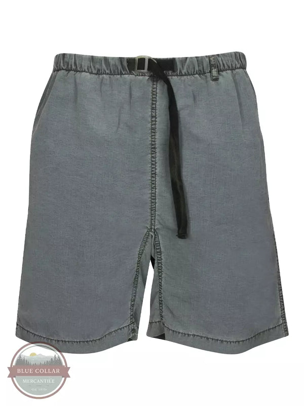 North River NRM7050 Faded Wash Shorts with an Adjustable Waist Charcoal Front View