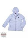 Simply Southern PP-0123-RAINJKT-FZIP-SURF Rain Jacket in Surf Front View
