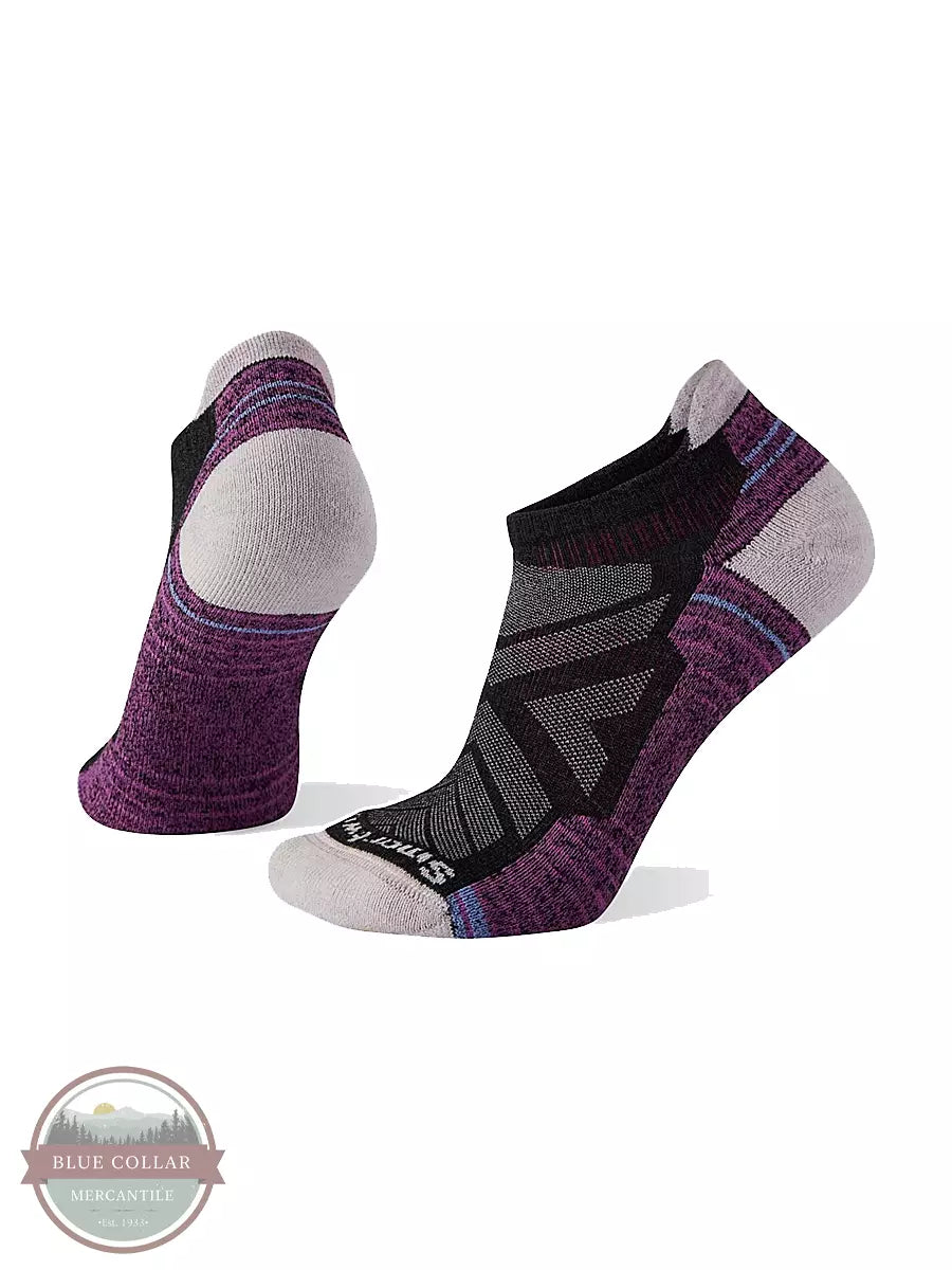 Smartwool SW001570 Hike Light Cushion Low Ankle Socks Charcoal Pair View
