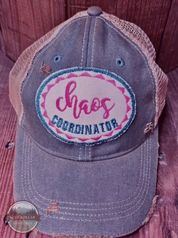 The Goat Stock Chaos Coordinator Cap in Navy Front View