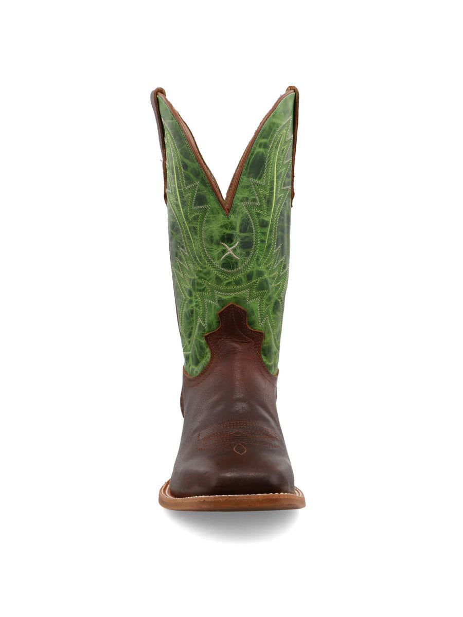 Twisted X MRAL030 Sequoia Cactus Rancher Western Boot Front View