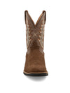 Twisted X MRS0073 Ruff Stock Western Boot in Chocolate Front View