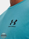 Under Armour 1326799 Sportstyle Left Chest Short Sleeve T-Shirt Detail View