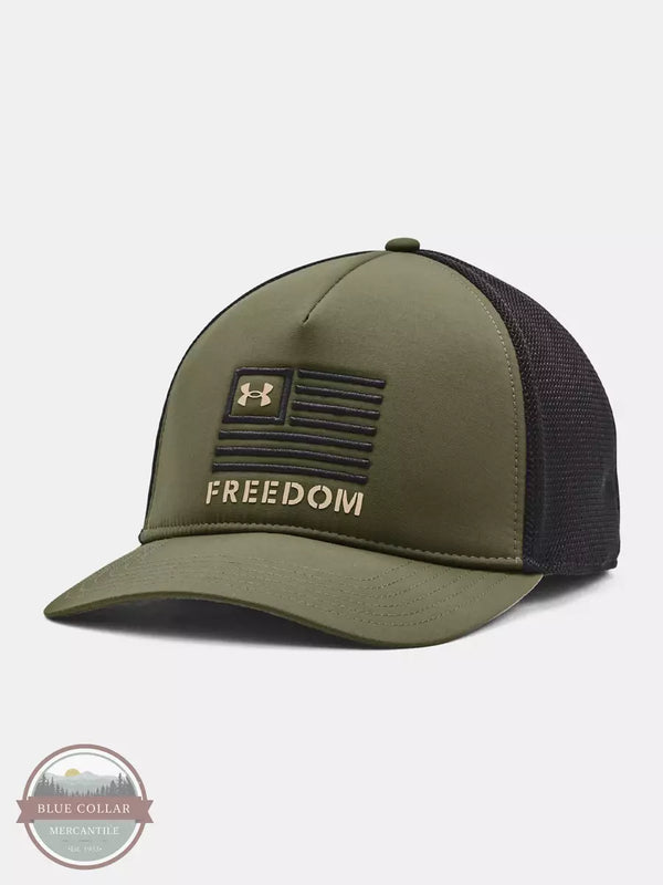 Under Armour Freedom Trucker Hat, Men's Steel