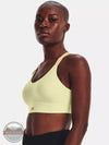 Under Armour 1363353 Infinity Mid Covered Sports Bra Lemon Ice Front View