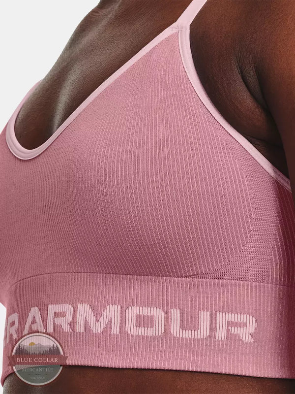 Under Armor Plus Size Sports Bra Pink in Color Size - Depop