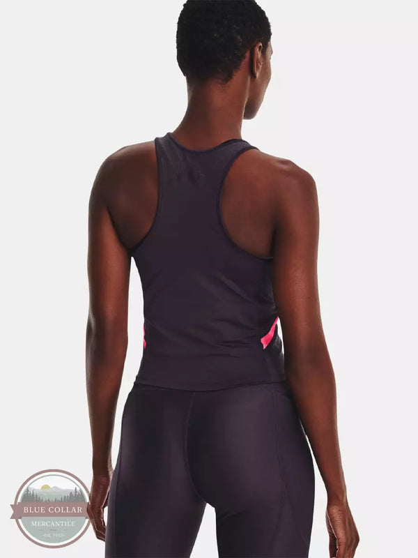 Under Armour 1373943 Mesh Tank Top Purple Back View