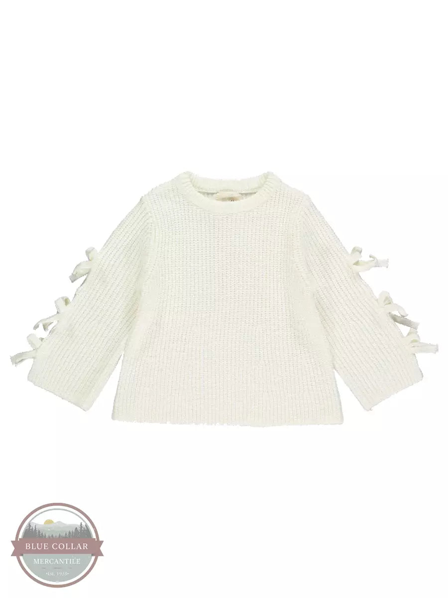 Vignette V756B Francis Knit Sweater in Ivory Front View