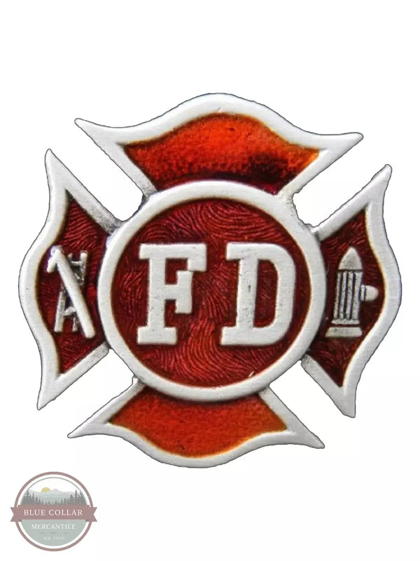 Western Express M-96 Fire Department Symbol Buckle Front View