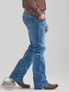 Wrangler 112325805 Rock 47 Slim Fit Bootcut Leg Jeans in Six Strings Side View