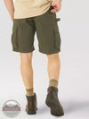 Wrangler 3W362LD Riggs Workwear® Ranger Short in Loden Back View
