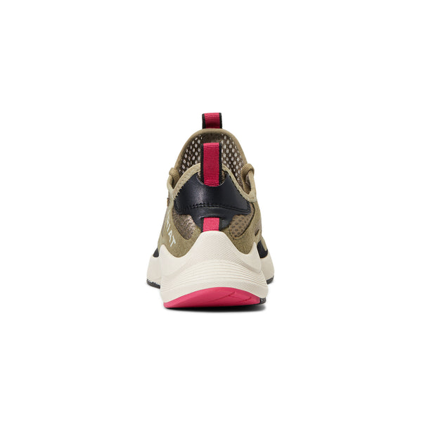 Ariat 10040406 Ignite Eco Sneaker in Olive back heel
