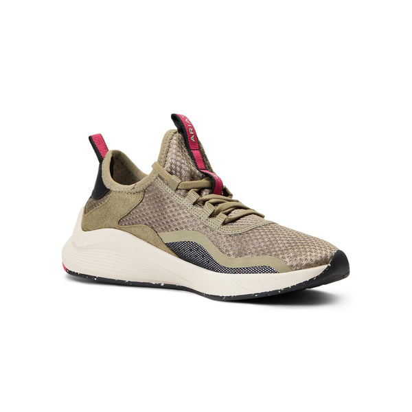 Ariat 10040406 Ignite Eco Sneaker in Olive 3/4 view