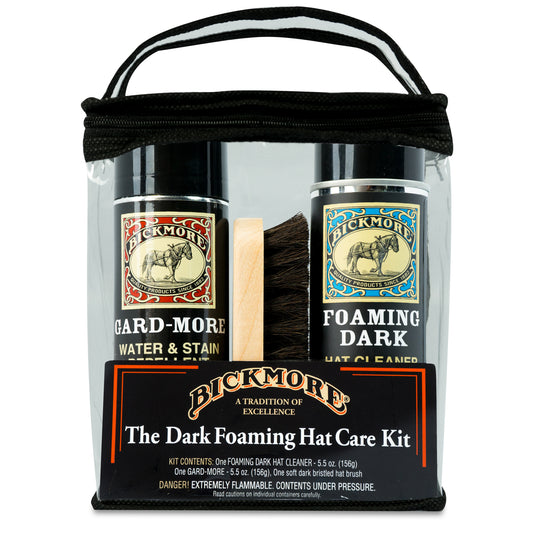Bickmore 10FPR205 Dark Foaming Hat Care Kit
