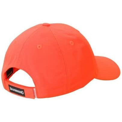 Browning 30840501 Safety Cap with 3D Buckmark in Blaze Back View