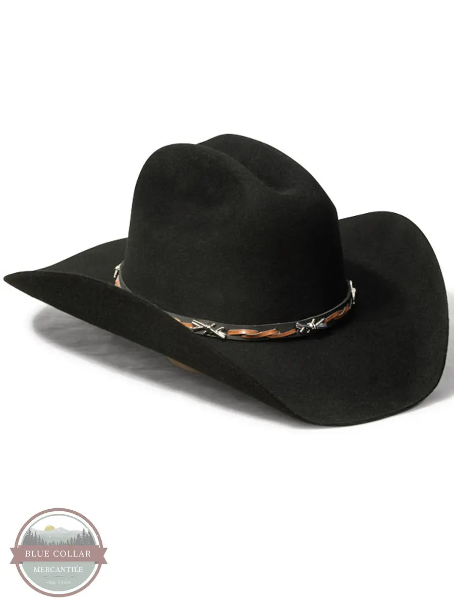 Bullhide 0320BL Buckaroo 6X Felt Cowboy Hat right side