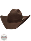 Bullhide 0550CH Kingman 4X Wool Western Hat in Chocolate Brown main view