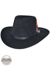 Bullhide 0773BL Voyager Black Premium Wool Western Hat