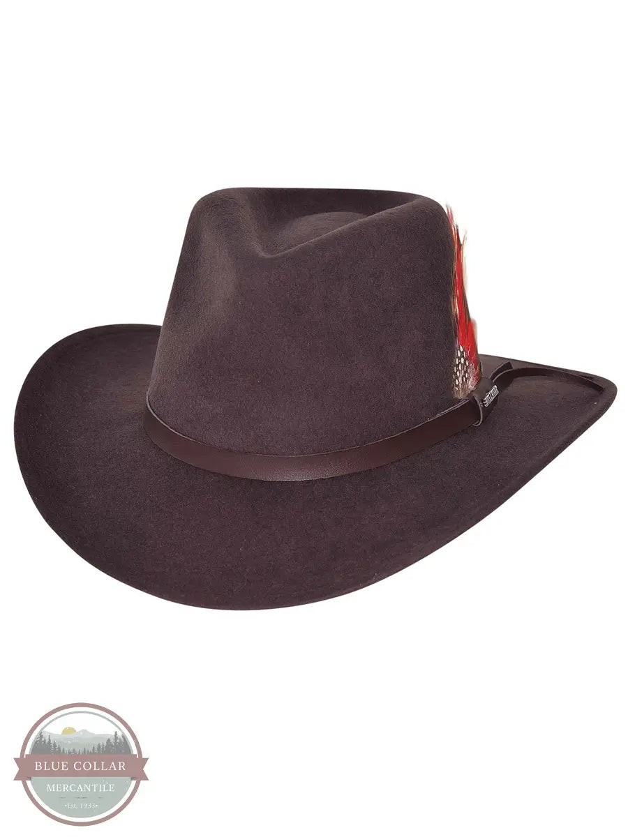 Bullhide 0773CH Voyager Chocolate Premium Wool Western Hat