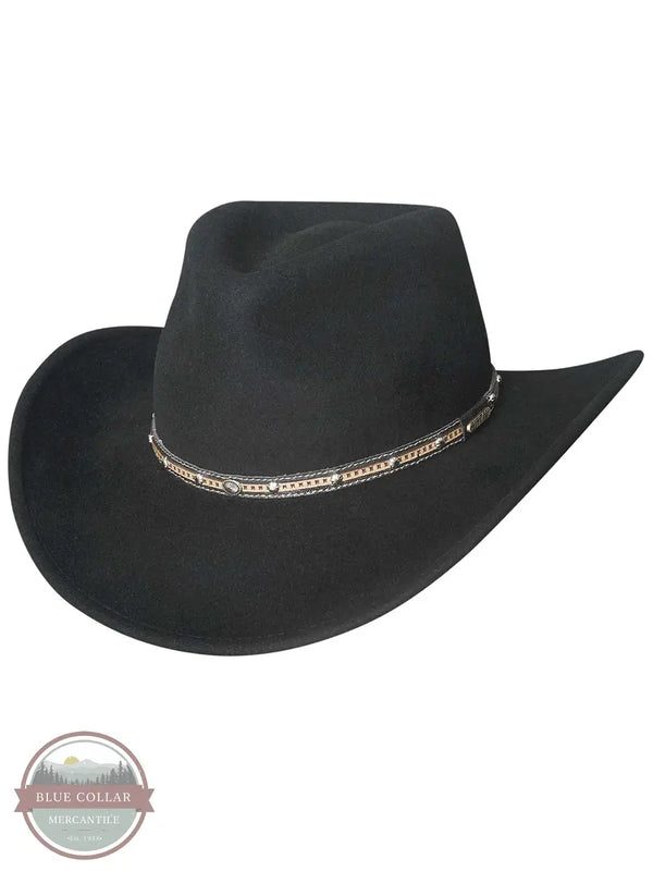 Bullhide 0797BL Shiprock Black Crushable Wool Felt Western Hat