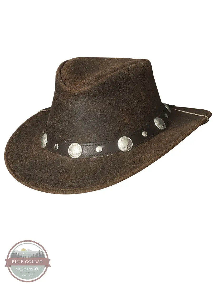 Bullhide 4077CH Arapaho Leather Hat