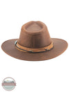 Bullhide Hats 4087CA Savage Love Leather Shapeable Hat back view