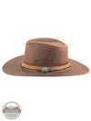 Bullhide Hats 4087CA Savage Love Leather Shapeable Hat side view