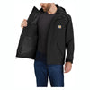 Carhartt 104670 Storm Defender® Loose Fit Heavyweight Jacket black jacket inside detail 1