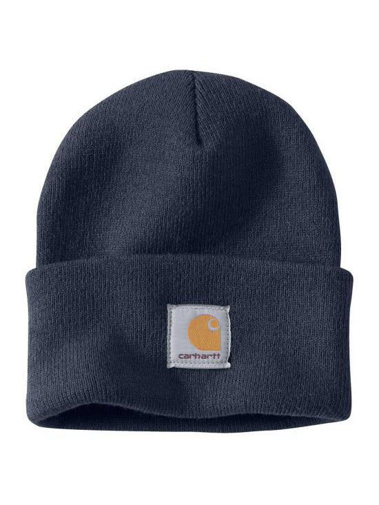 Carhartt A18 Knit Cuffed Beanie Navy