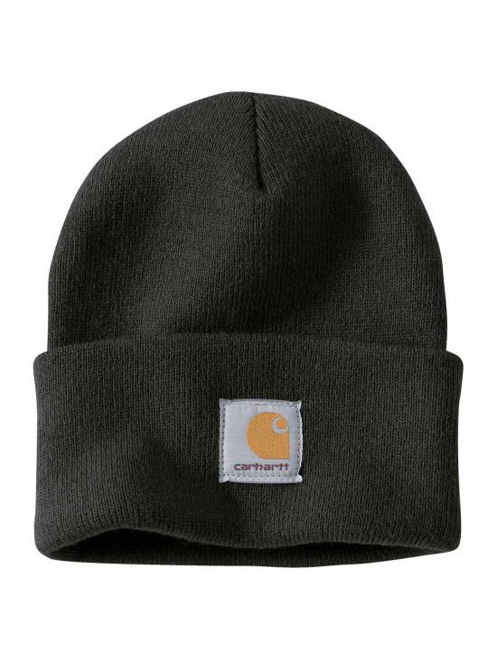 Carhartt A18 Knit Cuffed Beanie Black